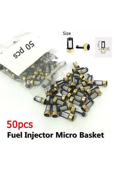 Choice 50pcs Fuel Injector Micro Basket Filter Universal Fit For ASNU03C Injector Repair Tools 6*3*12mm ...
