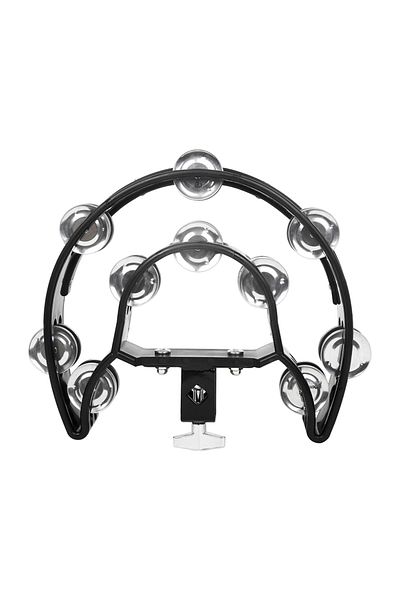 Choice Drum Circle Double Row Rattle Drum Rings Tambourine Semicircle Orff Percussion Musical Instrument...