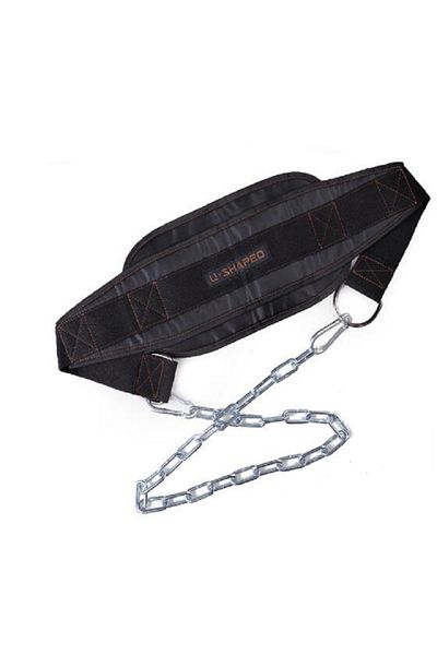 Choice Black Thicker Metal Chain Weight Lifting Dip Belt Pull-up Gym Equipment Bodybuilding Musculation Exe