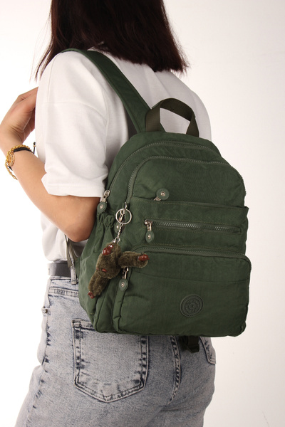 By Hakan حقيبة ظهر نسائية من My polo 8745 Clinker متوسطة الحجم للاستخدام اليو...