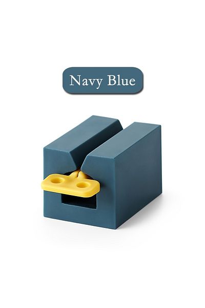 Choice Deep Blue Household Plastic Toothpaste Tube Squeezer Easy Dispenser Roll Holder Bathroom Supplies To