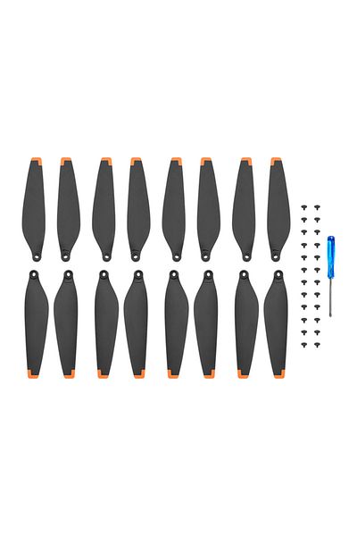 Choice Black 16pcs Propellers Replacement For Dji Mini 3 Pro Remote Control Drone Accessories