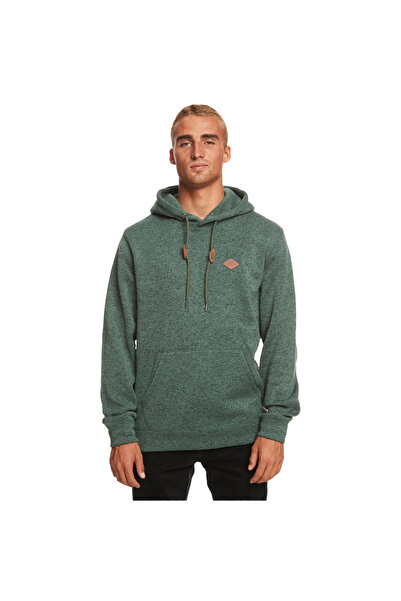 Quiksilver Ανδρικό φούτερ Keller Hood Πράσινο Casual Φούτερ ΑΝΔΡΙΚΟ ΦΟΥΤΕΡ EQYFT04837