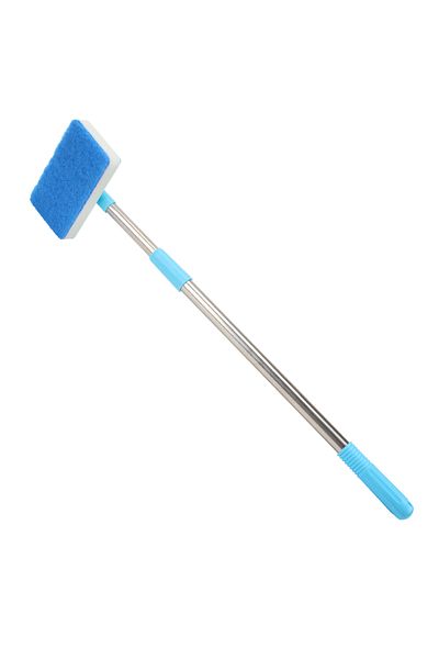 Choice Square Brush 180° Adjustable Double-sided Sponge Cleaning Brush Cleaner Scrubber Aquarium Fish Tank
