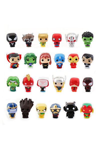 Choice 24 قطعة 26-24 قطعة/مجموعة من شخصيات مارفل كيو فيجن أنمي المنتقمون الأب...