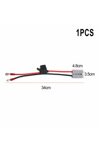 Choice 1 قطعة 10AWG 50 أمبير كابل تمديد المقبس لمركبة كهربائية رافعة شوكية قا...