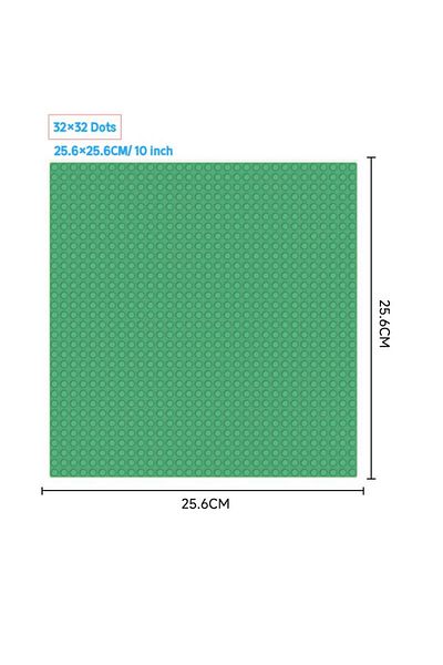 Choice Dots Green 32x32 Styles Base Plate Moc Classic Building Blocks Diy Small Size Bricks Baseplate Parts