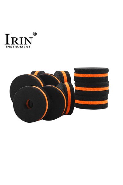 IRIN 10 Pcs Cymbals Felt Pad Percussion Instrument Accessories Music Parts Drum Slices Felt Pad P...