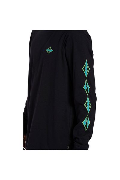 BİLLABONG Billabong Billabong Dbah Ls Men's Black T-Shirt Men's T-Shirt Abyzt02290