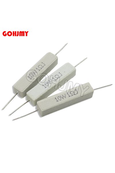 Choice 10w 8 Ohm 10pcs 10w Cement Resistance 0.1 ~ 10k Ohm 0.22 0.33 0.33r 1r 2r 8r 10r 15r 47r 100r 1 10 2