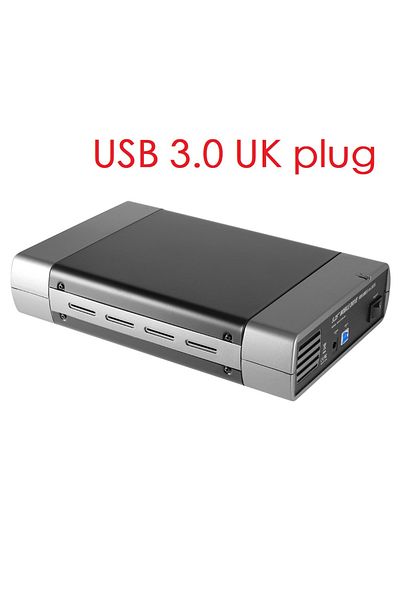 transystar Usb 3.0 Uk Plug 5.25 Inch Usb 2.0/usb 3.0 Sata External Optical Drive Case Enclosure Box Adapter For