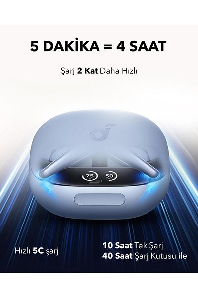 Anker Soundcore Liberty 4 Pro Blue - A3954
