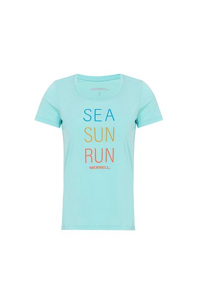 Merrell Motto Women's Blue T-Shirt Women's T-Shirt M21W004