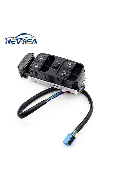 Choice مفتاح التحكم في نافذة الطاقة A2098203410 من Nevosa لسيارة Mercedes C Class W203 C180 C200 C220