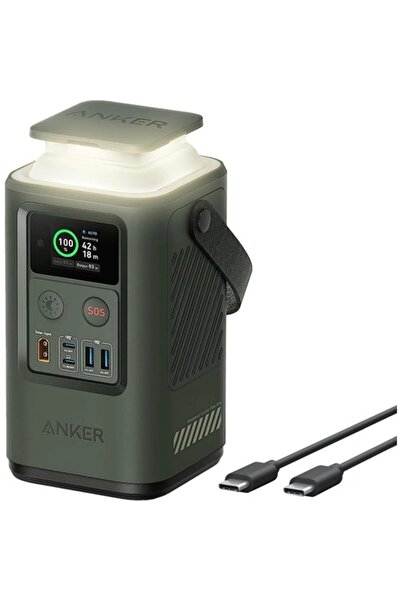 Anker 548 Powerbank 60000mAh PowerCore Reserve Taşınabilir Hızlı Şarj Cihazı 60W Solar Şarj Girişli