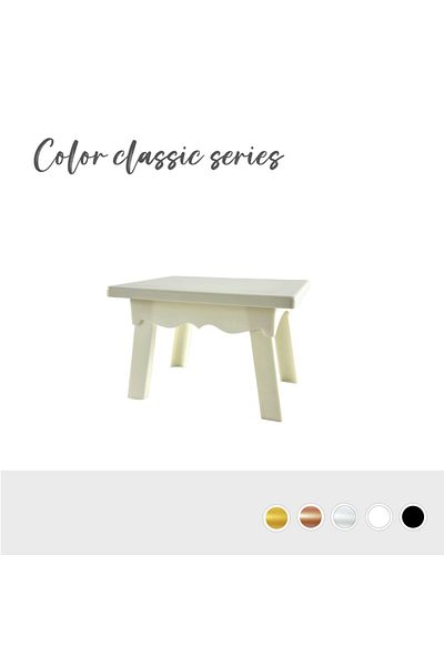 Choice White 1pc Appetizer Dessert Tray For Parties Weddings And Home Decor Cake Holder Dessert Stand Plast