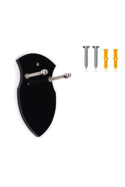 Choice حامل سيف أسود، حامل سيف على الحائط، حامل فأس، شماعات سيوف على الحائط، ...