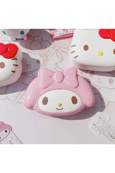 Choice Melody Kawaii Sanrio My Melody Soap Box Cartoon Hello Kitty Soap Box Household Bathroom Sink With Co