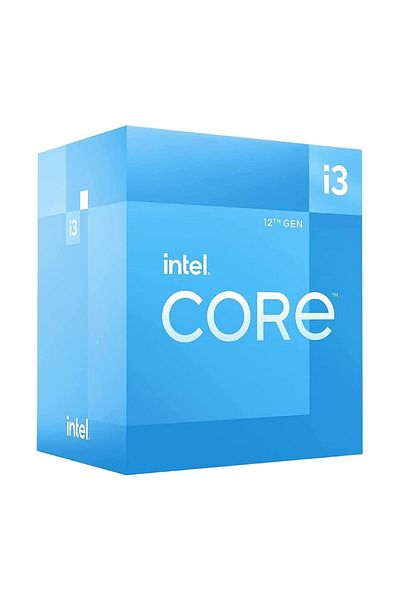 Intel انتل كور i3-12100F 3.30 جيجا هرتز 12 ميجا بايت 1700 بكسل الجيل الثاني عشر مع مروحة
