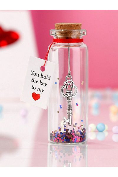 Choice Multi 1pc Wishing Bottle Decorative Bottle Love Anniversary Wedding Mother's Day Valentines Day Gift