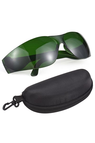 Choice Black Professional Laser Safety Glasses For 190-470nm And 610-760nm Wavelength And Blue/red/purple L