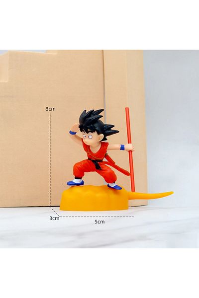 Choice 8cm Cartoon Anime Figure Dragon Ball Z Children Toys Doll Kawaii Goku Model Accessories Children's T