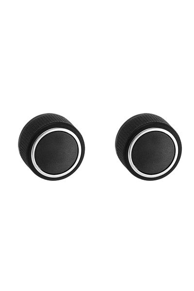 VODOOL 2pcs 2/1pcs Car Rear Radio Audio Volume Control Knob Replacement For Chevrolet Silverado Chevy Tahoe