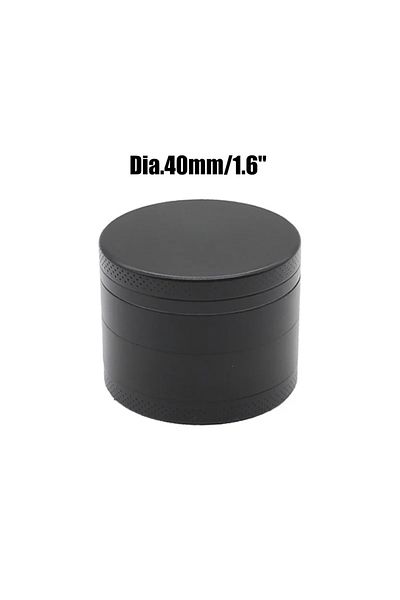 Choice 40mm Black 50mm Tobacco Spice Miller Crusher Shredder With Scraper 40mm Smoke Grass Grinder Zinc All