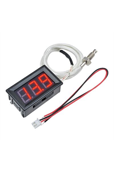 Aideepen Red Xh-b310 Led Digital Thermometer 12v K-type M6 Thermocouple Temperature Meter Tester 30 ~ 800c