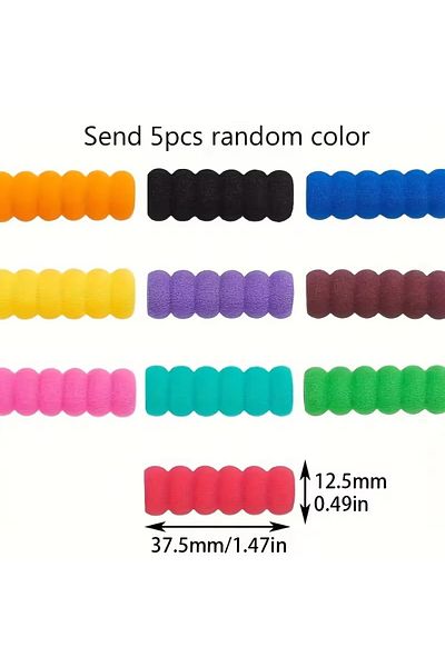 Choice 5pcs Random Color 5pcs Random Color Diamond Painting Tool Soft Foam Holder Hold Pen Correction Penci