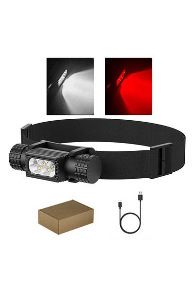Choice White X Red Sololandor Mini Headlamp Led Type C Usb 18650 Headlight Red Green 395nm Uv Blue Yellow H