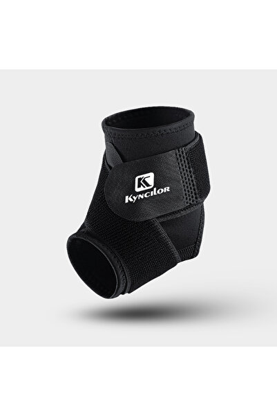 Choice دعامات كاحل ضاغطة قابلة للتعديل، مقاس L أسود، قطعة واحدة، دعم قوي للكا...