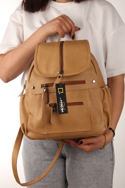 By Hakan Gk48 Sirt Women's Hand Handle Bag - Waterproof Sports and Travel Sweet Baby Beige