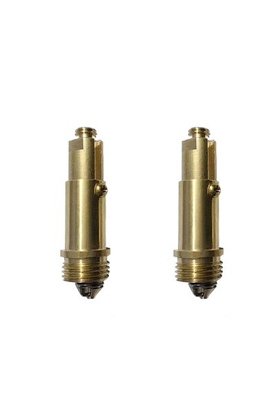 Choice 2pcs Spring Plugs Bounce Valve Brass Basin Sink Bath Replacement Waste Easy Pop Up Click Clack Plug
