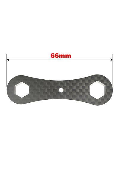 Choice Casting Reel Handle Nut Remove and Changing Wrench Tool Light and Handy Carbon Fiber Spanner for ...