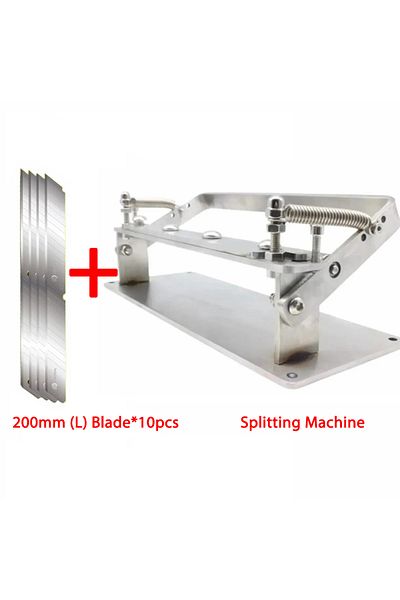 Choice Machine Blade 200mm Extended Manual Leather Skiving Machine Strip Belt Thinning Skiver Splitter Cowh