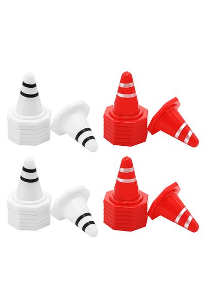 Choice 64pcs 64pcs Drift Racing Track Obstruction Light Weight Mini Traffic Cones Toy For Kids Sports Train