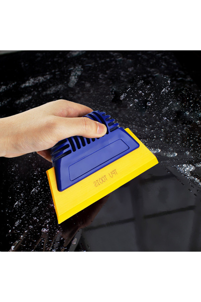 Choice1 Small Rubber Squeegee Car Window Tint Squeegee Non-Slip Handle Scraper for Windshield Cleaning Vi...