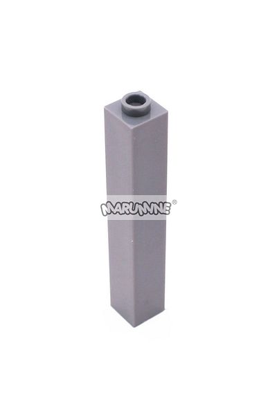 Choice Dark Gray Marumine 20pcs Moc Bricks 2453 1x1x5 High Cube Classic Building Blocks City House Diy Cons