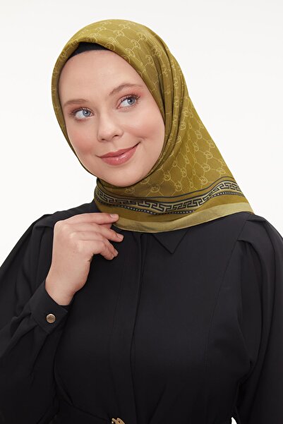 Levidor Aqua Green L Pattern Aura Scarf