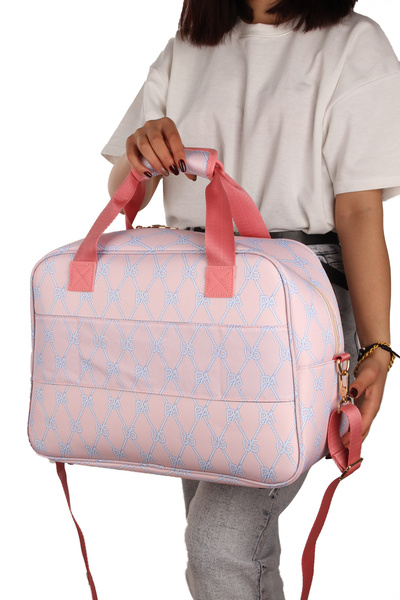 U.S. Polo Assn. U.S. Polo Assn. 24626-2'li Seyahat Valizi + Makyaj Çantası Kombini PUDRA