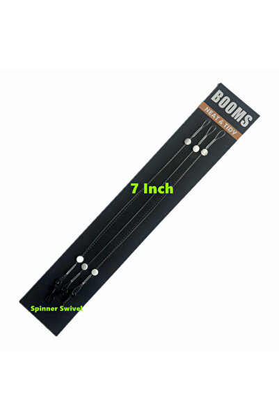 Choice ملحقات صيد سمك الشبوط Ronnie 30lb 7inch Tidy Booms مع دوارات دوارة لمع...