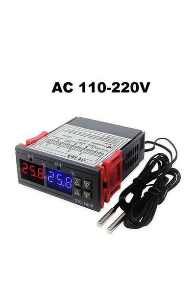 Choice Ac 110v-220v Dual Digital Temperature Controller Thermostat Thermoregulator Incubator Relay Led 12v2