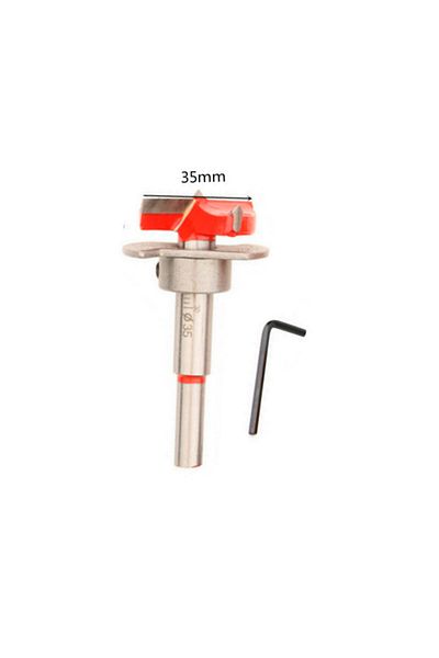GDART Drill 2 35mm Hinge Hole Drilling Guide Locator Hinge Drilling Jig Drill Bits Woodworking Door Hole O