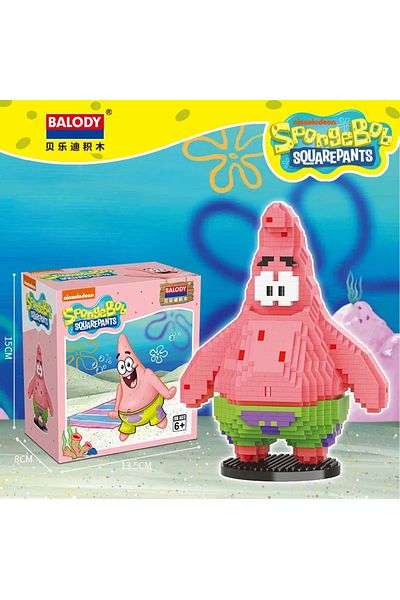 Choice With Box Patrick Star Spongebob Building Blocks Krusty Krab Restaurant Pineapple House Squidward Roo