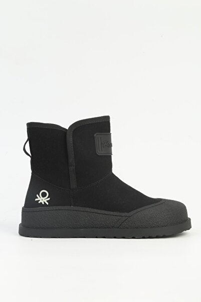 Benetton Чорні жіночі черевики - Імпортні Ben.11234