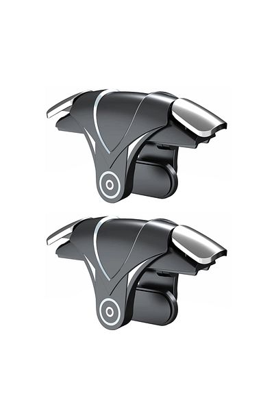 ALLOYSEED 4 Finger Button 2pcs 4 Finger Controller Sensitive Gaming Aim Shooting Triggers Button For Pubg For