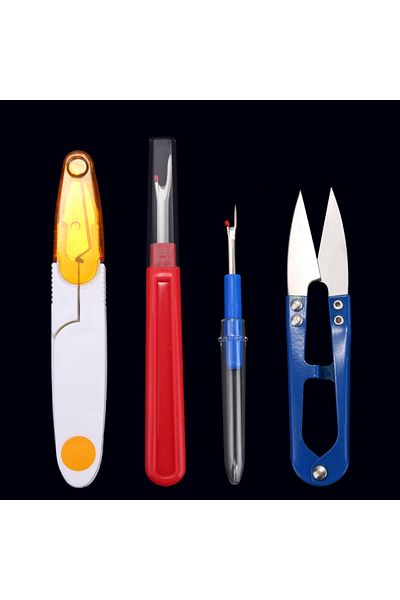 Choice Diverse Tools 4pcs 4/6pcs Sewing Seam Ripper Kit Colorful Sewing Stitch Thread Unpicker &seam Ripper