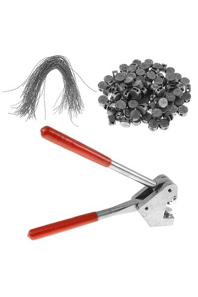 Choice Red 201pcs Sealing Pliers Set Sealed Beans Sealing Wire Lead Sealing Pliers Calipers For Seal Water