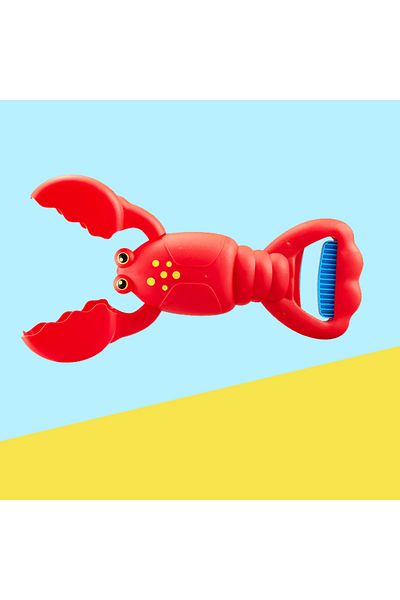 Choice 4168 Red Grabber Baby Bath Toys - Beach Toys Sand Playing Cute Colorful Lobster Claw Catcher Swimmin